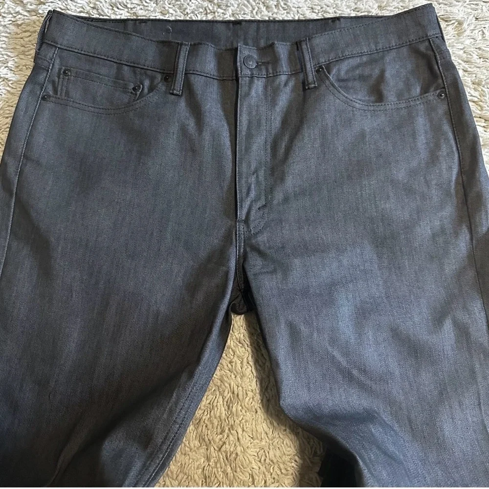 Levi's 514 Denim Gray Size 38/34 ‎ 99% Cotton 1% Elastane